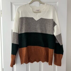 ANDREE BY UNIT color block Sweater